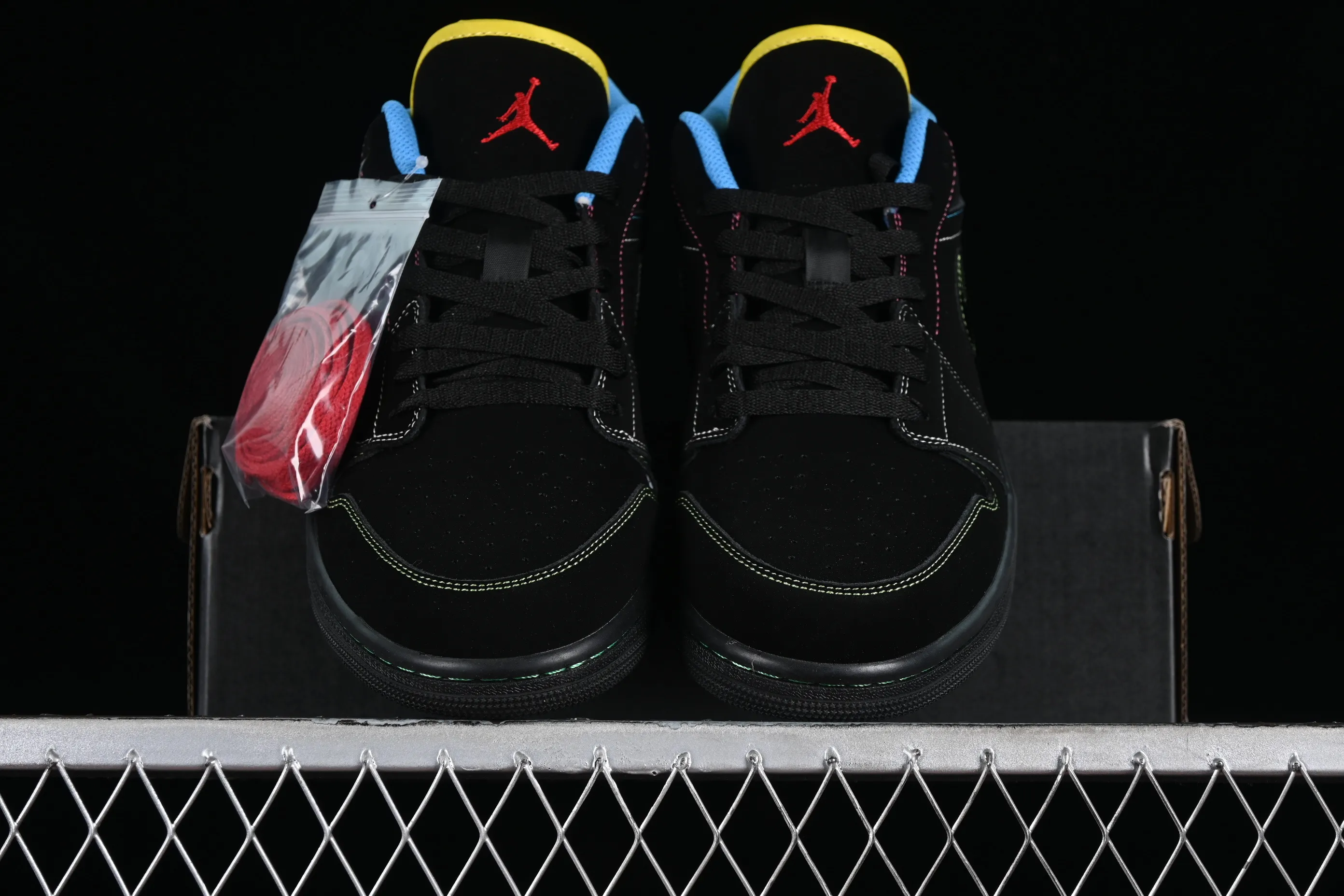 All categories Air Jordan Jordan series basketball shoes Air Jordan 1 Low Air Jordan 1 Low AJ1 Joe 1 black and green low-top cultural basketball shoes 338145-003
